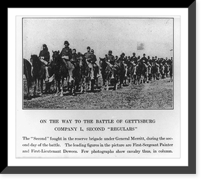 Antique Military - On the way to the Battle of Gettysburg