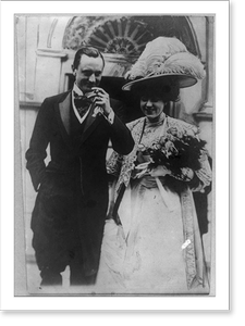 Vintage Photo Print - Weddings - Vanderbilt-Szechenyi wedding, 1908
