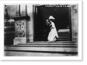 Vintage Americana Print - Weddings - Vanderbilt-Szechenyi, 1908