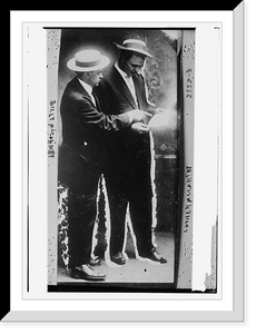 Historic Framed Print, Billy McCarmey and Luther McCarthy,  17-7/8" x 21-7/8"
