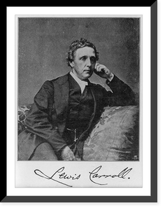 Historic Framed Print, Lewis Carroll - 2,  17-7/8" x 21-7/8"