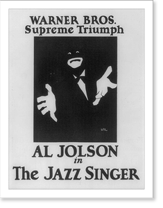 Vintage Photo Print - Al Jolson in The Jazz Singer