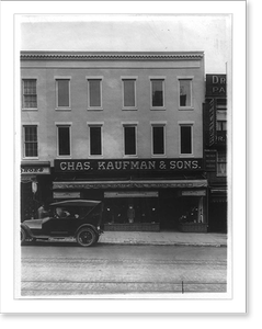 Vintage Americana Print - Washington, DC - Charles Kaufman & Sons
