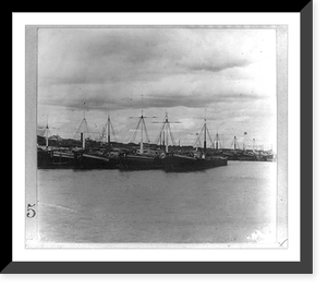 Historic Framed Print, Karavan s khliebom,  17-7/8" x 21-7/8"