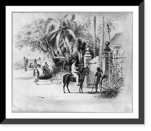 Historic Architecture - Dominican Republic, 1871 - Historic Wall Art Gift