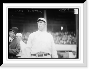 Historic Framed Print, Jim Thorpe, New York NL, at Polo Grounds, NY (baseball),  17-7/8" x 21-7/8"