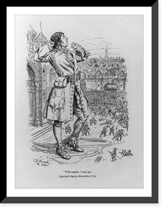 Historic Framed Print, [4 illus. of Gulliver's Travels],  17-7/8" x 21-7/8"