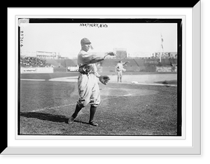 Historic Framed Print, Hub Northern, Brooklyn NL (baseball),  17-7/8" x 21-7/8"