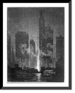 Historic Street Photo - Cortland Street Ferry - Vintage Home Decor Print