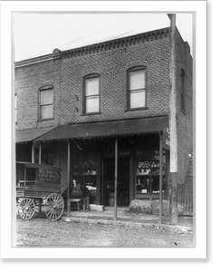 Vintage Americana Print - Tennessee - W. L. Smith, grocer in Knoxville