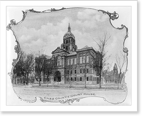 Historic Architecture - Courthouses - Cass county courthouse, Fargo, N.D