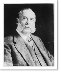 Black & White Photo - George F. Baker - Great Gift for History Buffs
