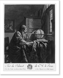 Antique Photo Print - The Astronomer - Historic Wall Art Gift