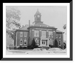Arkansas courthouses: Rison, Cleveland County, Vintage Poster