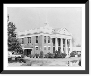 Historic Framed Print, [Arkansas courthouses]: Dardanelle, Yell Co.,  17-7/8" x 21-7/8"