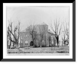 Arkansas courthouse: Walnut Ridge, Lawrence Co. Classic, Vintage Poster