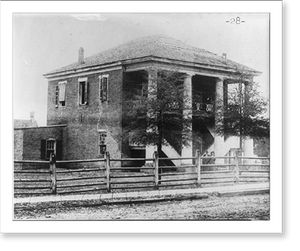 Vintage Building Photo - Courthouses - Arkansas courthouse, 1844