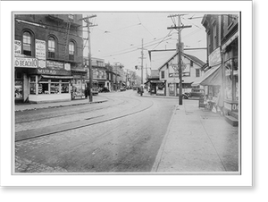 Antique City View - New York City - Port Richmond Square, Staten Island