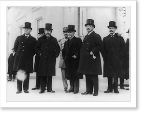 Vintage Americana Print - Washington, DC - Members of World Disarmament