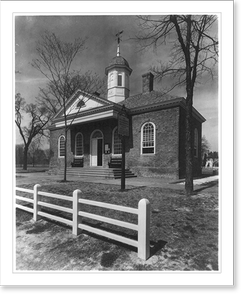 Historic Architecture - Courthouses - Williamsburg Court House
