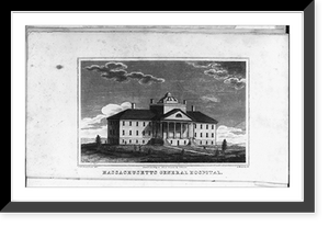 Black & White Photo - Massachusetts General Hospital.J.R. Penniman