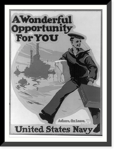 A wonderful opportunity for you. United States Navy. Ruttan, Antique Poster