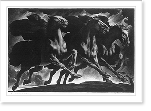 Historic Photo Print - 3 horsemen - Vintage Wall Art Gift