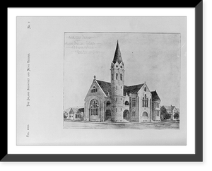 San Antonio, Texas, Alamo Baptist Church" (acc. des.)", Historic Reproduction