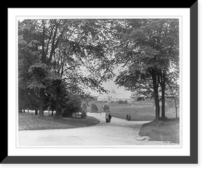Historic Framed Print, Franklin Park, Columbus, Ohio,  17-7/8" x 21-7/8"