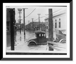 Greenville, Miss., Main & Poplar St., looking north, Antique Wall Art