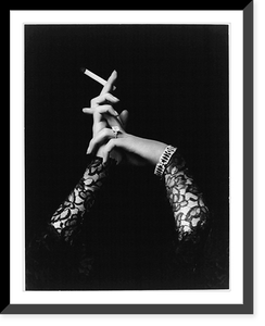 Cigarette advertisements for women's market Classic, Antique Print