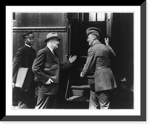 Transporting US Army troops in Pullman cars - 6, Historic Reproduction