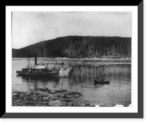 Historic Framed Print, Thlingey Packing Co. trap no. 6., Aug. 2, 1907,  17-7/8" x 21-7/8"