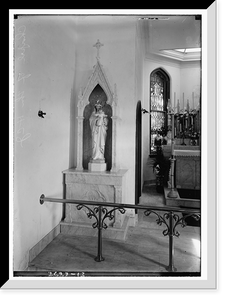 Historic Framed Print, Chapel of the Holy Child - 3,  17-7/8" x 21-7/8"