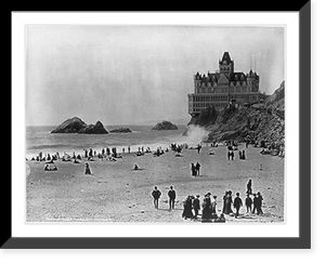 Cliff House, San Francisco, Antique Wall Art