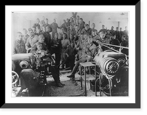 Antique Photo Print - Manchuria - Soviet soldiers in process