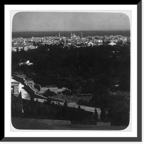 The pearl of the desert - Damascus from El-Salehiyeh, Antique Poster
