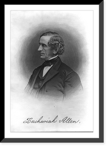 Zachariah Allen, 1795-1882, Vintage Poster
