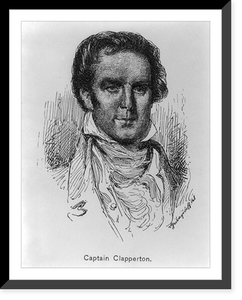 Historic Framed Print, Hugh Clapperton, 1788-1827 - 2,  17-7/8" x 21-7/8"
