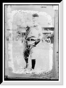Historic Framed Print, Frank Chance, Chicago NL, at Polo Grounds, NY (baseball) - 2,  17-7/8" x 21-7/8"