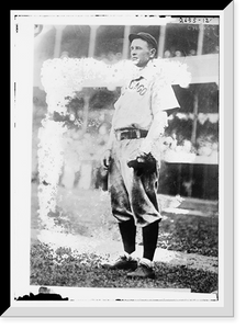 Historic Framed Print, Frank Chance, Chicago NL, at Polo Grounds, NY (baseball) - 3,  17-7/8" x 21-7/8"