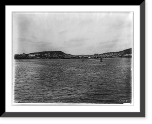 Vladivostok - panoramic view from harbor (left section of 3 parts), Historic Reproduction