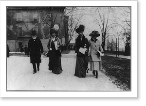 Black & White Photo - Andrew Carnegie with his wife Louise Whitfield