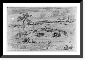 Antique Maritime - The battle of Cold Harbor (Bomb proofs)