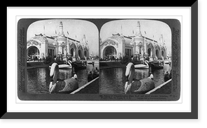 World's Fair, St. Louis, Mo.: Palace of Transportation (east end) and novel pleasure launches, Historic Reproduction