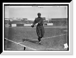 Historic Framed Print, Bob Bescher, Cincinnati NL (baseball),  17-7/8" x 21-7/8"