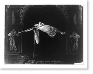 Black & White Photo - Adelaide Herrmann's sleeping beauty