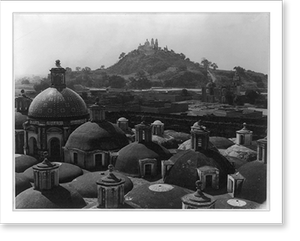 Historic Photo Print - San Francisco - Convento y Iglesia de Cholula