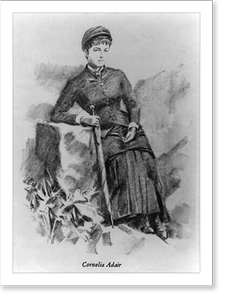 Historic Photo Print - Conelia Adair - Vintage Home Decor Print