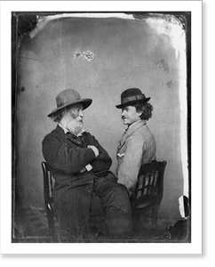 Vintage Military Print - Washington, DC - Walt Whitman &, 1865 (1)